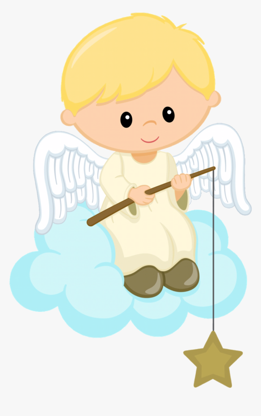 Angelitos Para Bautizo Png Clipart , Png Download - Baby Angel Clipart Png, Transparent Png, Free Download