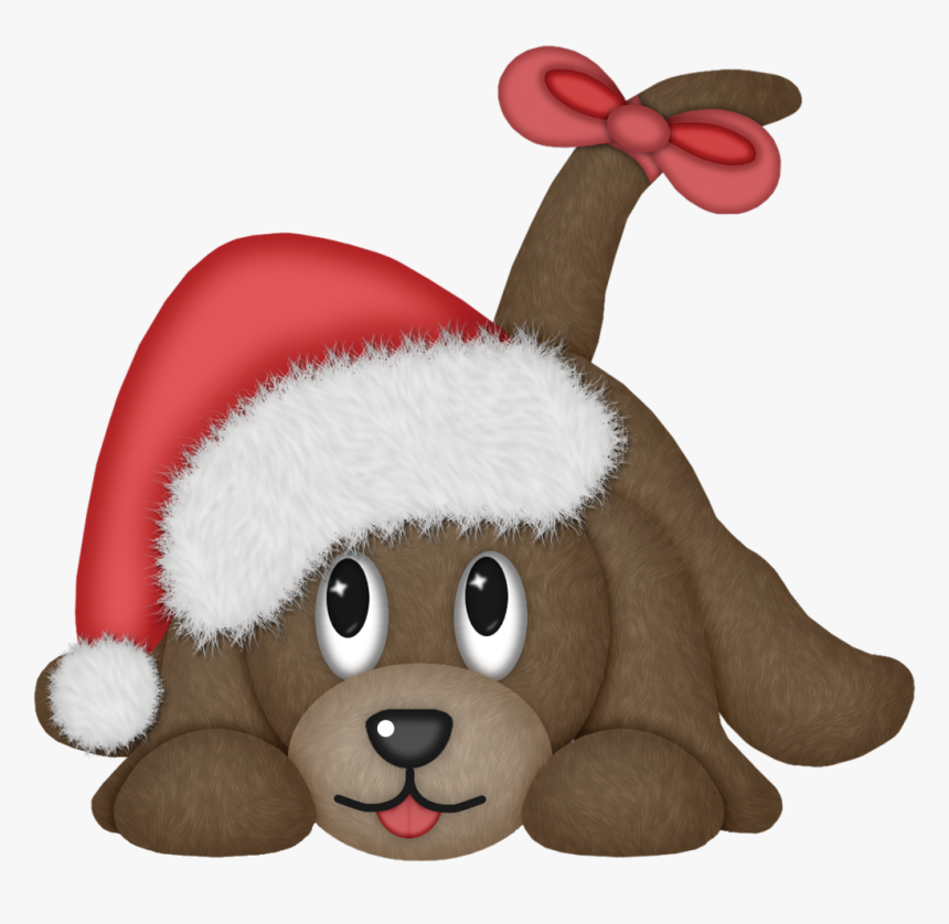 Png Natal Clip Art - Christmas Clipart Christmas Cartoon Dog, Transparent Png, Free Download