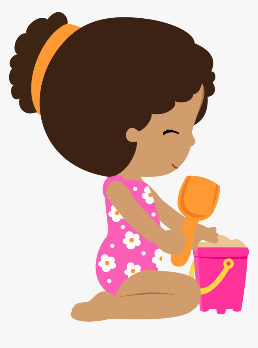 Menina Na Praia Png, Transparent Png, Free Download