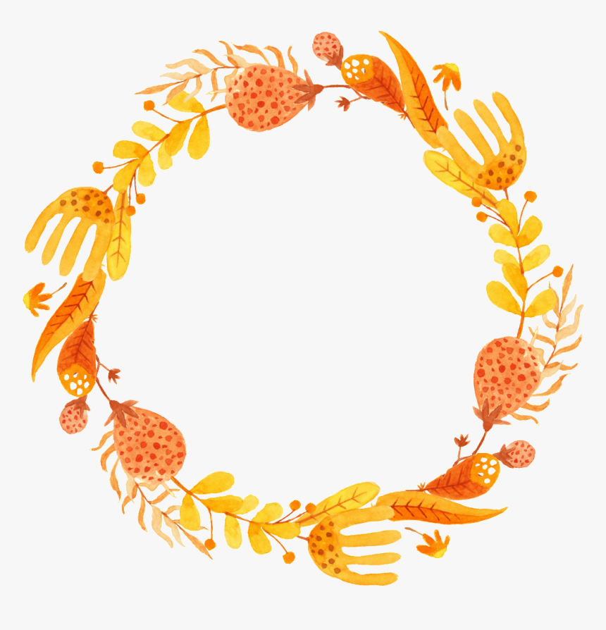 Ornamentos De Cor Laranja Brilhante, Decorados Com - Png Ornamentos Laranjas, Transparent Png, Free Download