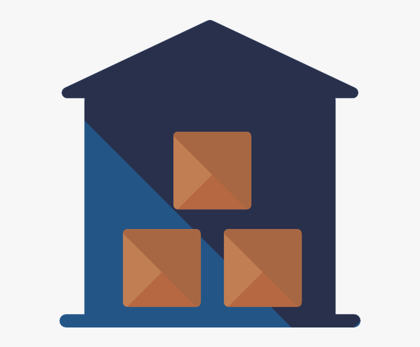 Warehouse Free Vector Icon Designed By Roundicons - Building, HD Png Download, Free Download