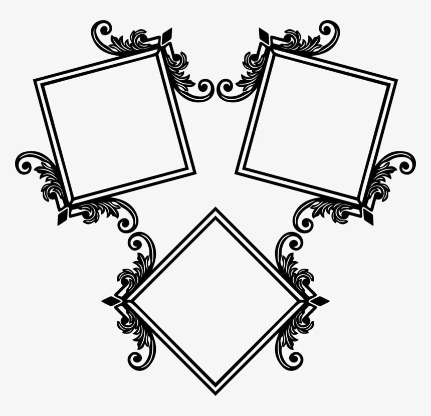 Transparent Film Frame Png - اطارات للتصميم ابيض واسود, Png Download, Free Download