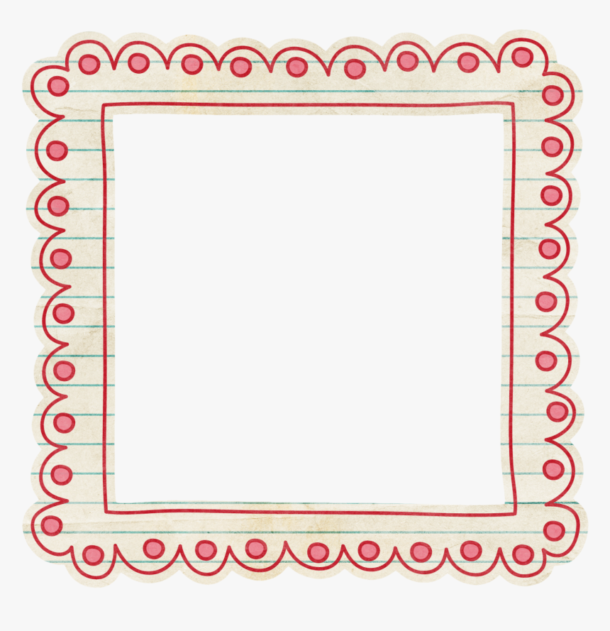 Picture Frame Red Film Digital Free Png Hq Clipart - Circle, Transparent Png, Free Download