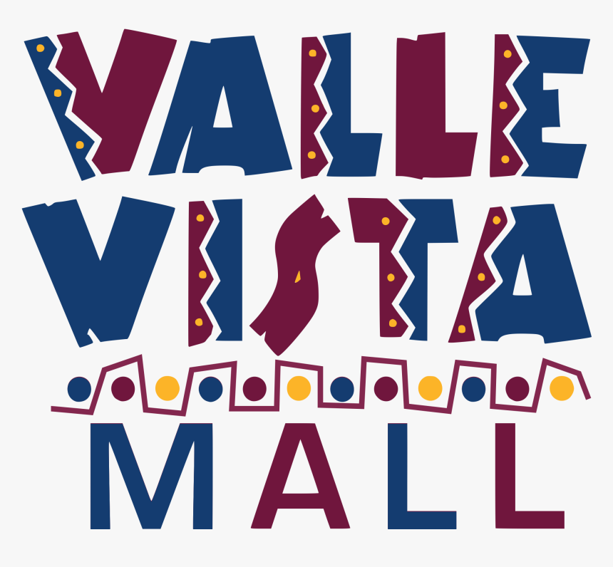 Blue And Maroonvalle Vista Mall Logo - Valle Vista Mall Harlingen Tx, HD Png Download, Free Download
