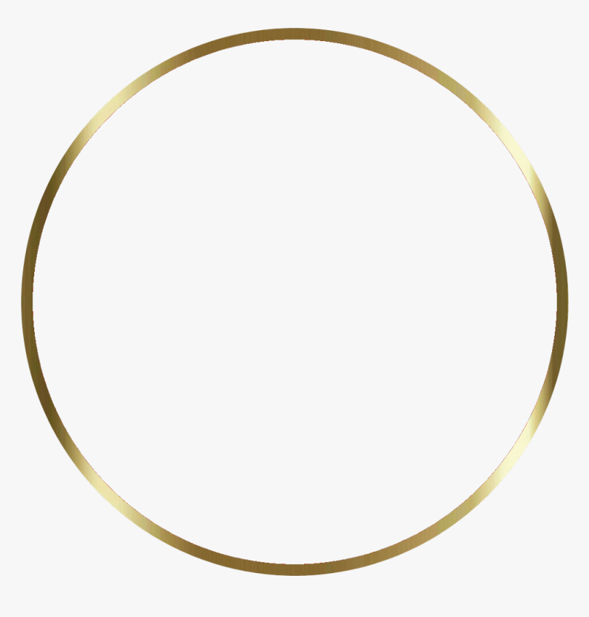 #circle #circles #círculo #círculos #gold #golden #ouro - Golden Circle No Background, HD Png Download, Free Download