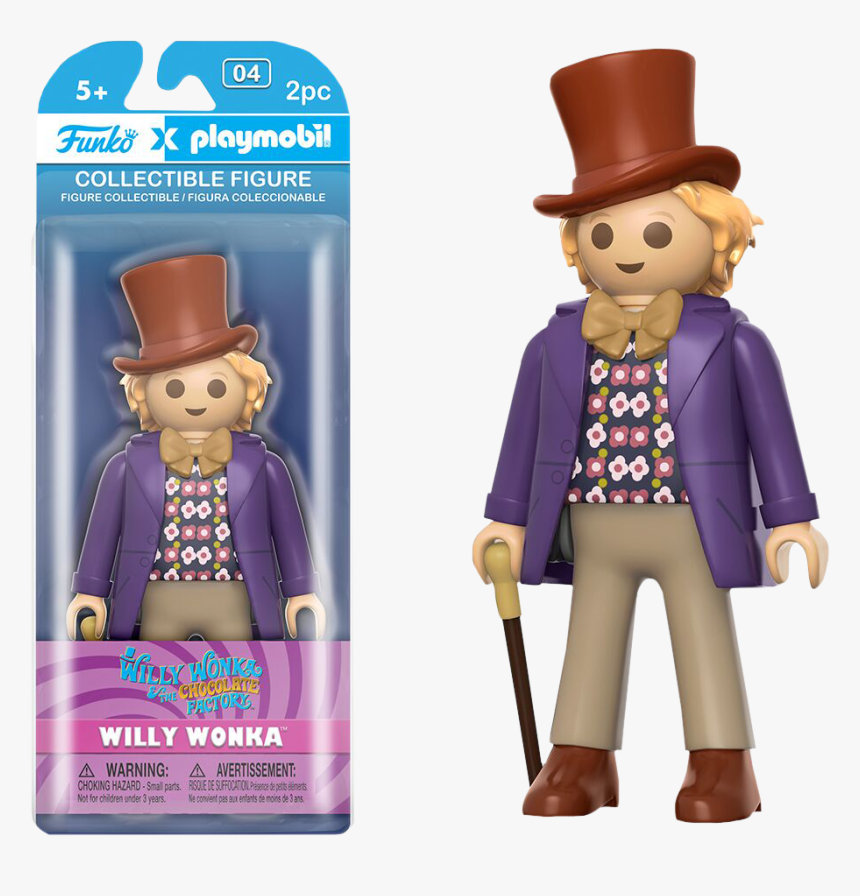 Willy Wonka Funko Playmobil, HD Png Download, Free Download