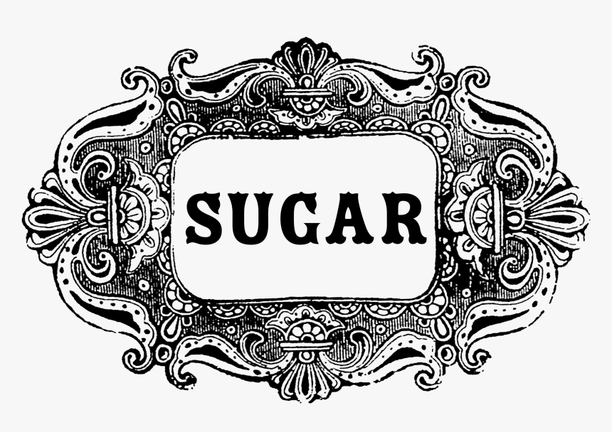 Sugar And Salt Label , Transparent Cartoons - Sugar And Salt Label, HD Png Download, Free Download