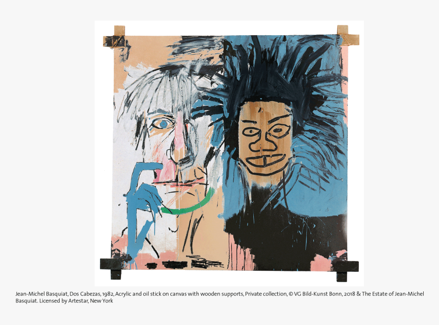 Andy Warhol Basquiat Portrait, HD Png Download, Free Download