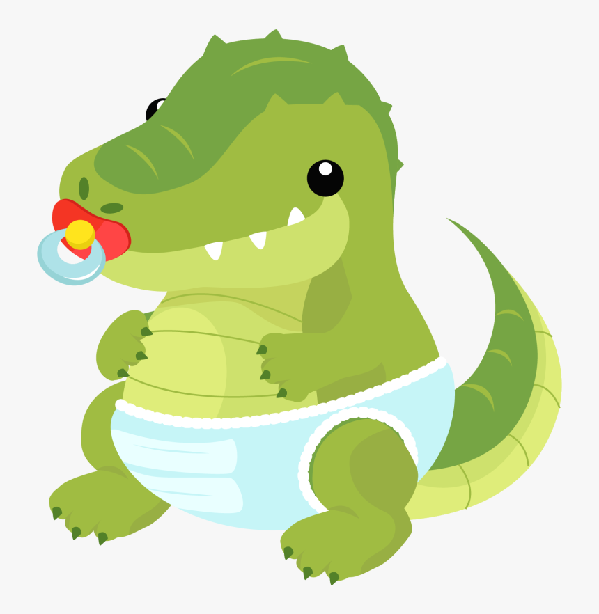 Crocodile Png Background Image - Baby Crocodile Cartoon Png, Transparent Png, Free Download