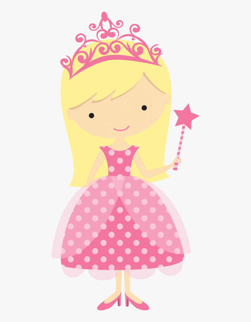 Princess Birthday Clipart Clipart Kid - Transparent Background Princess Clipart, HD Png Download, Free Download
