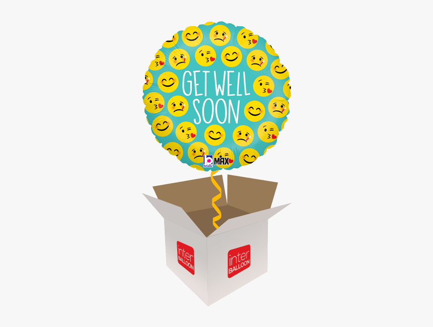 Get Well Balloons Emoji, HD Png Download, Free Download