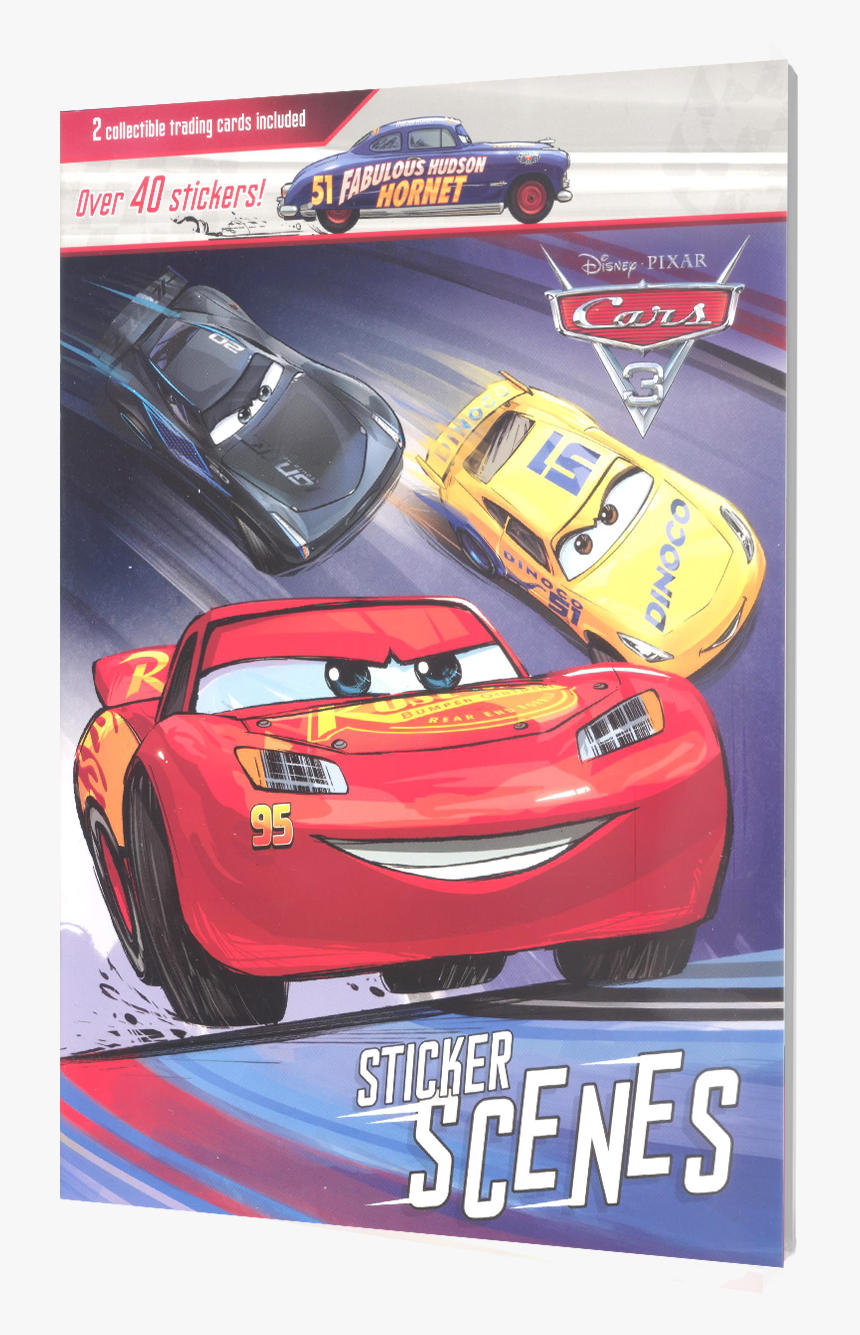 Lightning Mcqueen Cars - Disney's Cars 3 Sticker Scenes, HD Png Download, Free Download