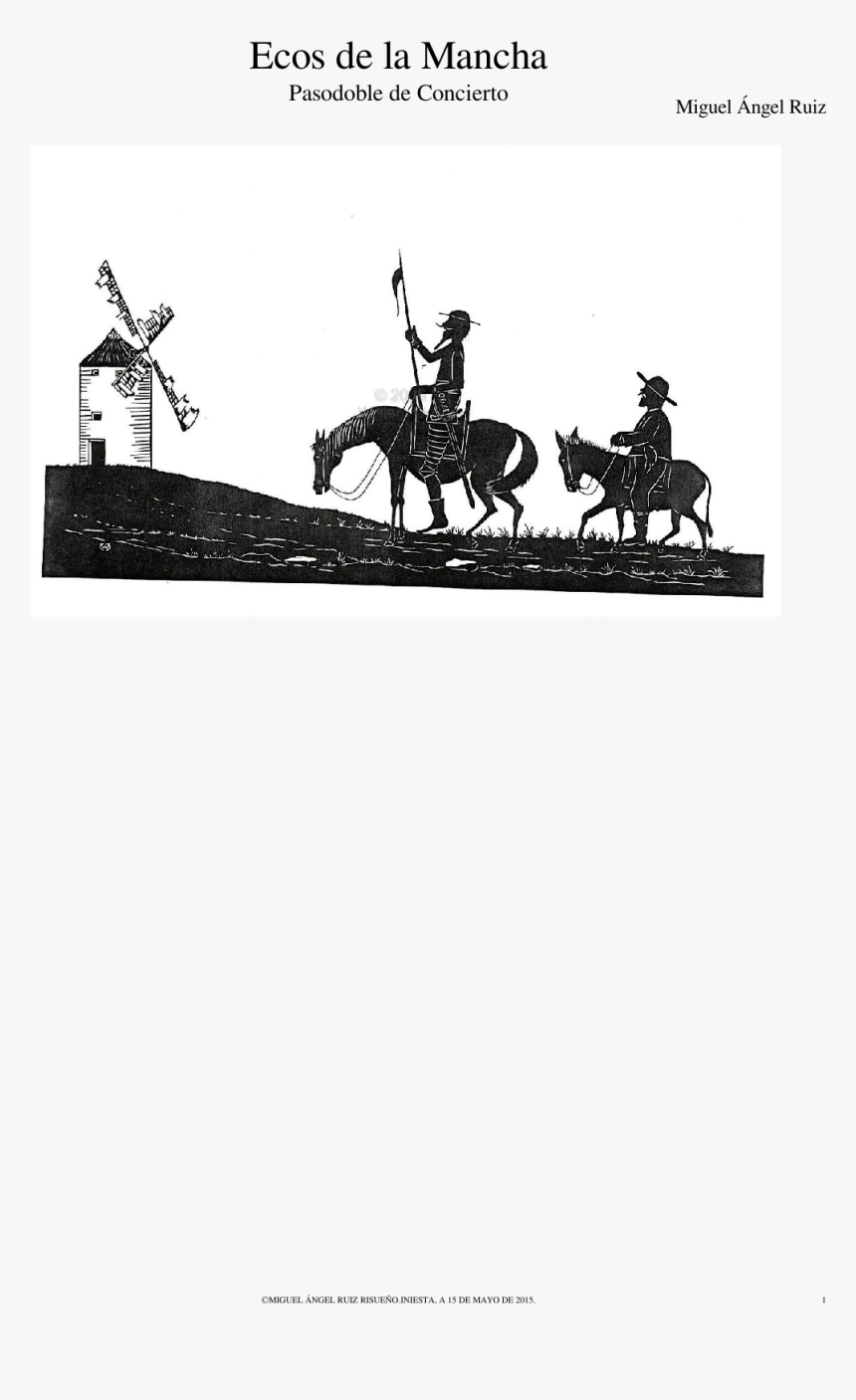 Don Quijote Dela Mancha Png, Transparent Png, Free Download