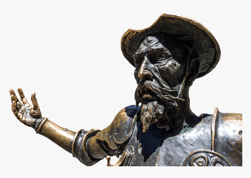 Laminated Poster Spain Statue La Mancha Knight Don - Don Quixote, HD Png Download, Free Download