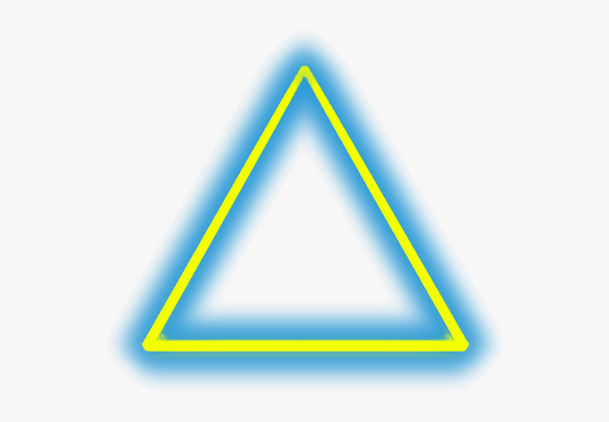 Neon Triangle Png - Triangle For Photo Editing, Transparent Png, Free Download