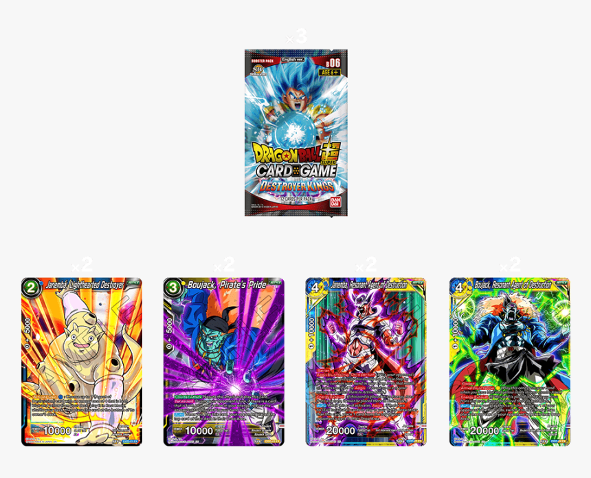 Image - Expansion Set Dragon Ball Super Card Game, HD Png Download, Free Download