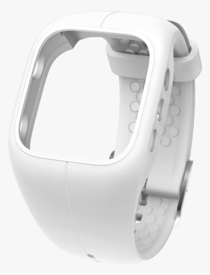 Polar A300 Powder White Wrist Strap "
 Title="polar - Polar M400 Band White, HD Png Download, Free Download