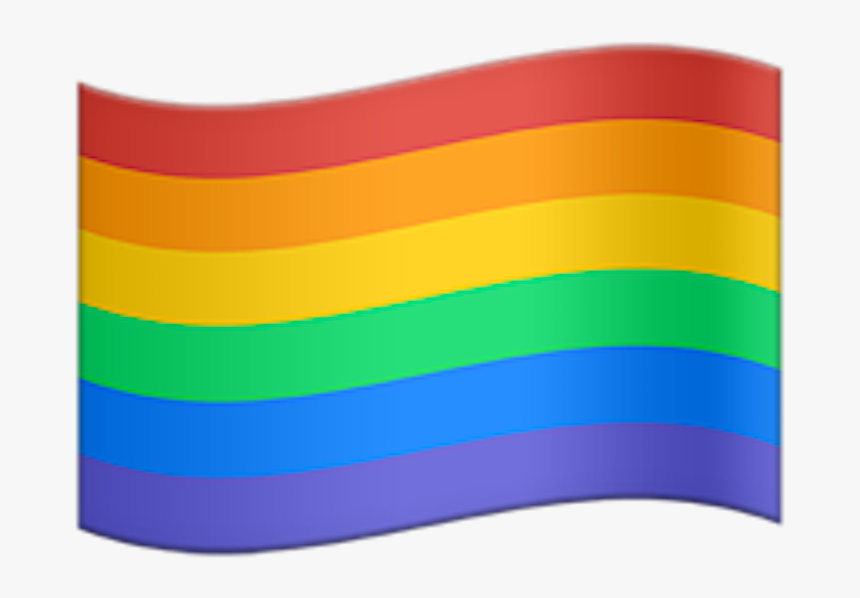 Clip Art Apple Releases Rainbow Global - Rainbow Flag Emoji Png, Transparent Png, Free Download