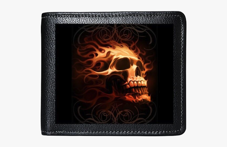 Tomw04 Fire Skull Preview - Skull Art, HD Png Download, Free Download