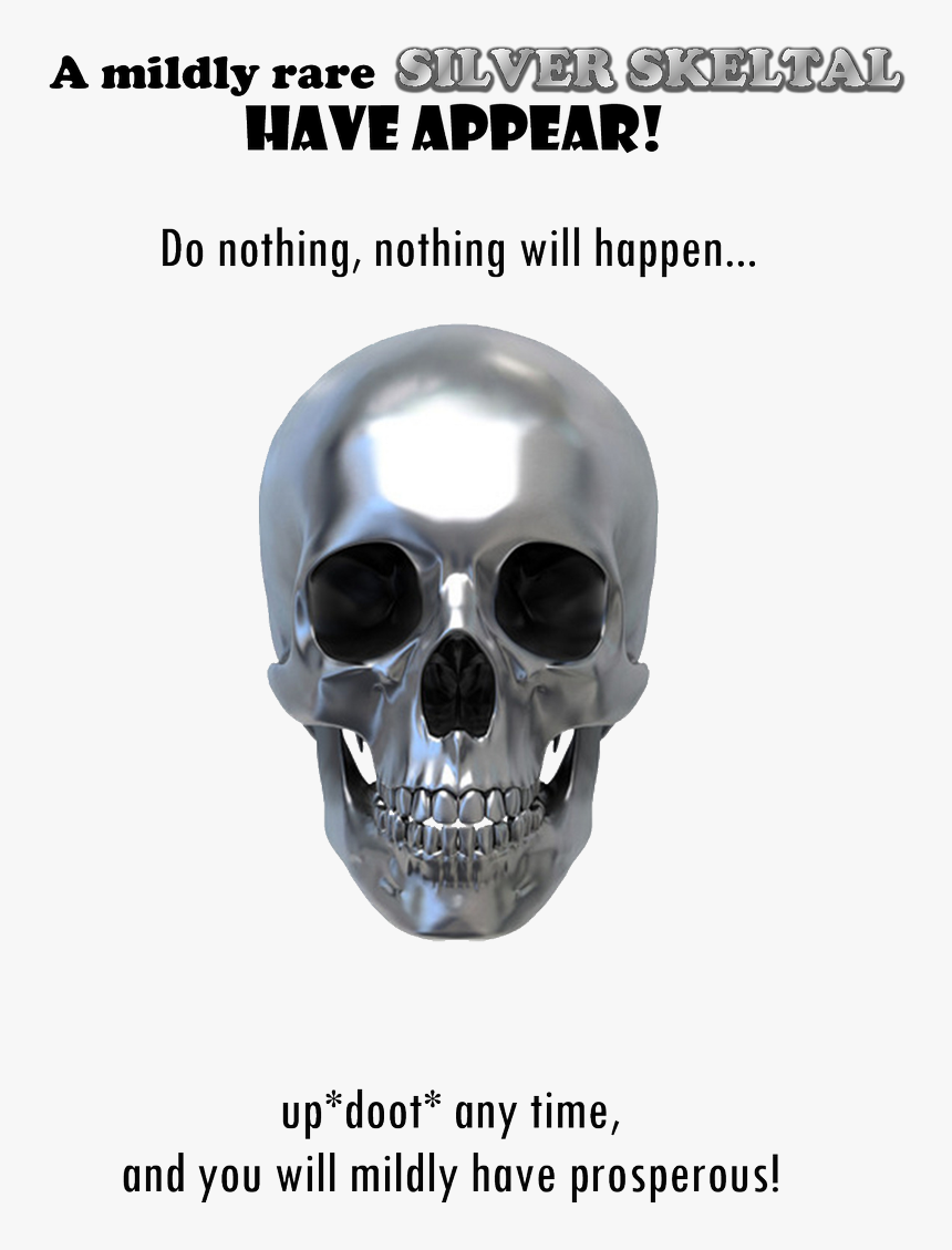 Woke Meme Transparent Png Woke Meme Transparent - Metallic Skull, Png Download, Free Download