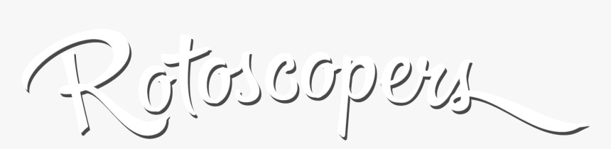 Rotoscopers"data Light Src="https - Calligraphy, HD Png Download, Free Download