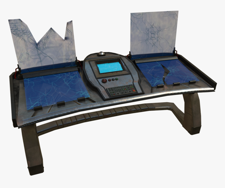 Scifi Game Assets - Table, HD Png Download, Free Download