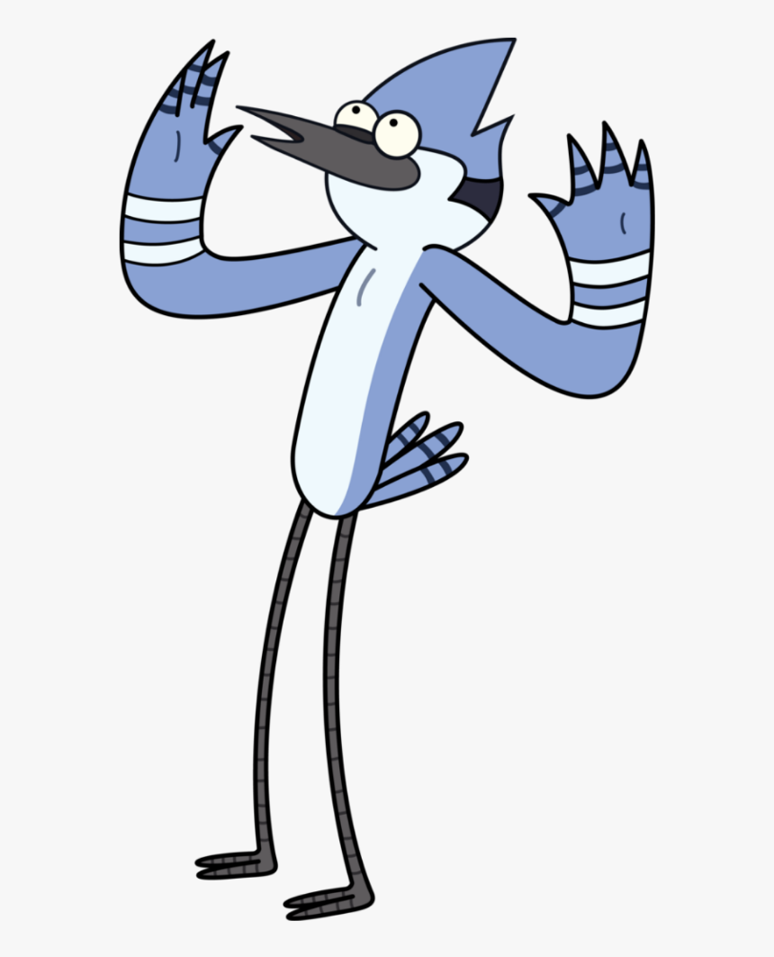 3042112 Mordecai Oooohh By Zj56 D4sd1re - Regular Show Characters, HD Png Download, Free Download