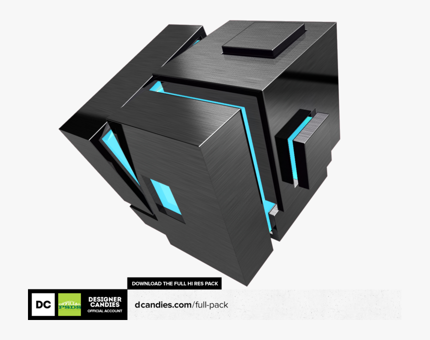 Cubo 3d Render Png, Transparent Png, Free Download