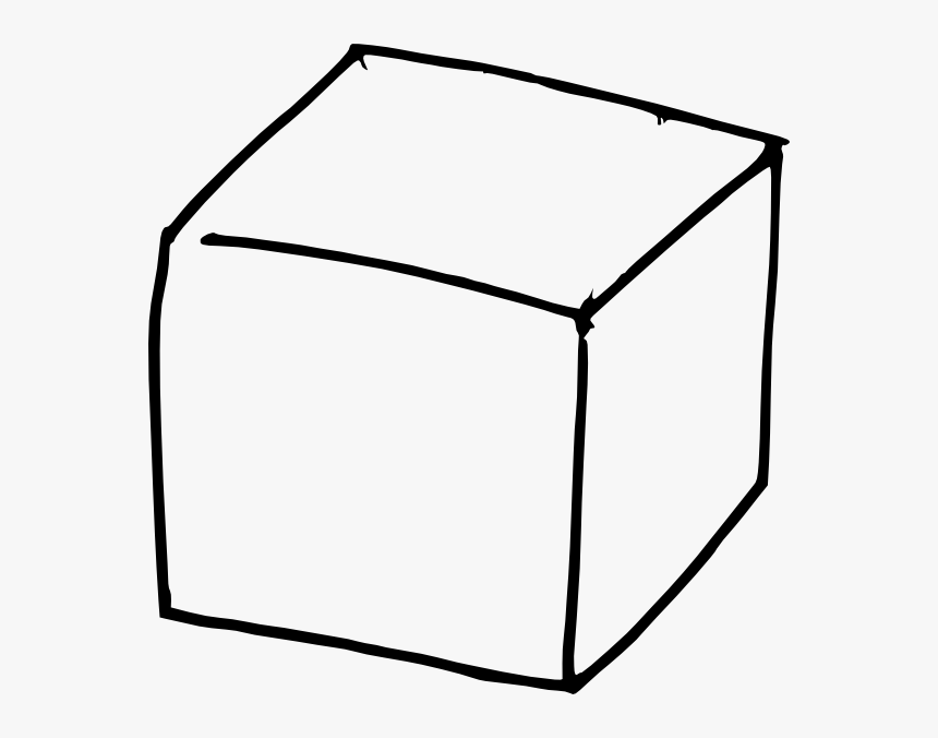 Clipart Of Aaron, Ice Cube One And 3d Cube One - Cube Clipart Black And White, HD Png Download, Free Download