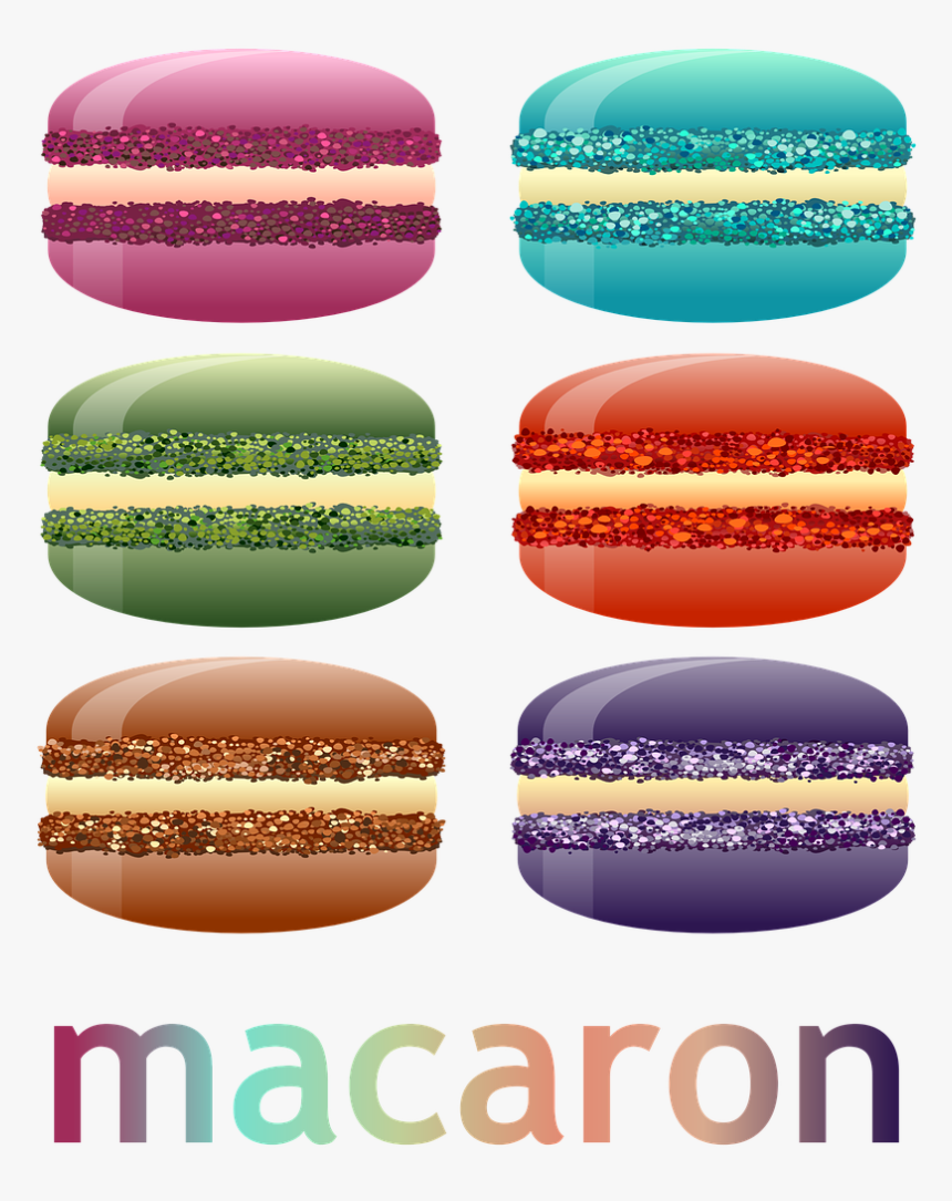 Dessert, Macaron, Food, Snack, Delicious - Dodger Dog, HD Png Download, Free Download