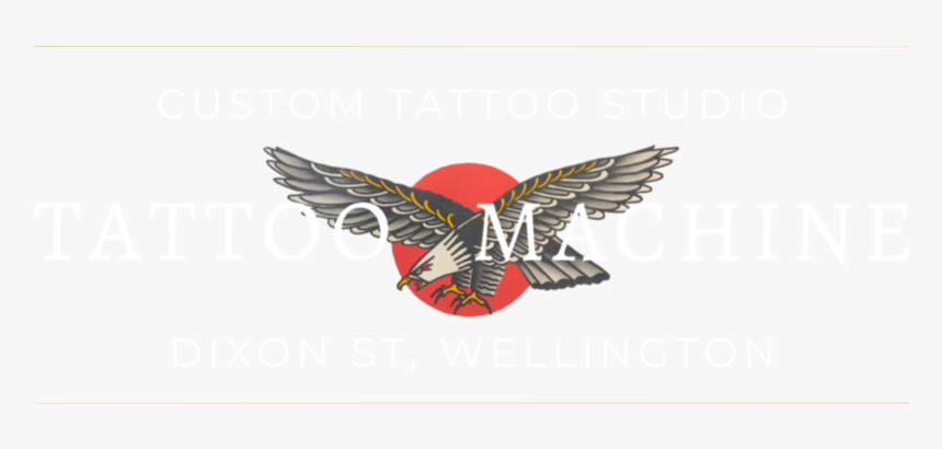 Tattoo Machine Studio Logo - Hawk, HD Png Download, Free Download