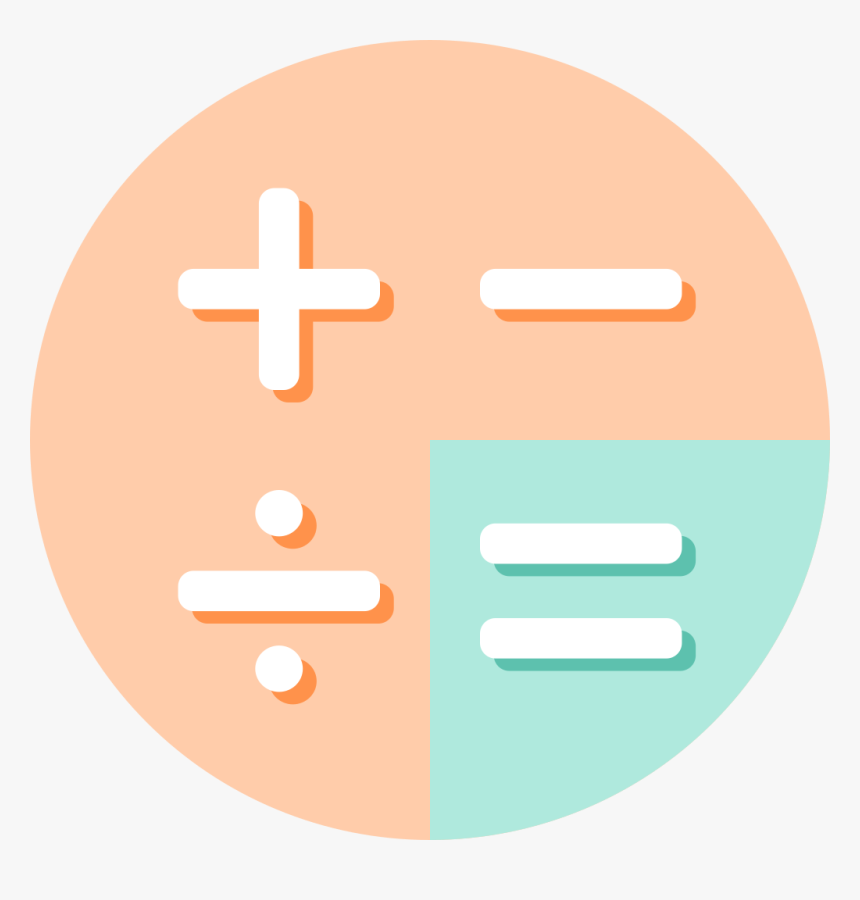 Calc Icon - Cross, HD Png Download, Free Download