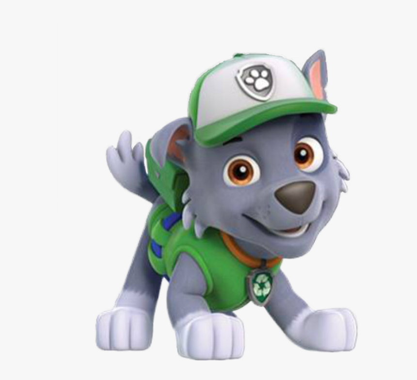 Rocky Png Page - Paw Patrol Grey Dog, Transparent Png, Free Download