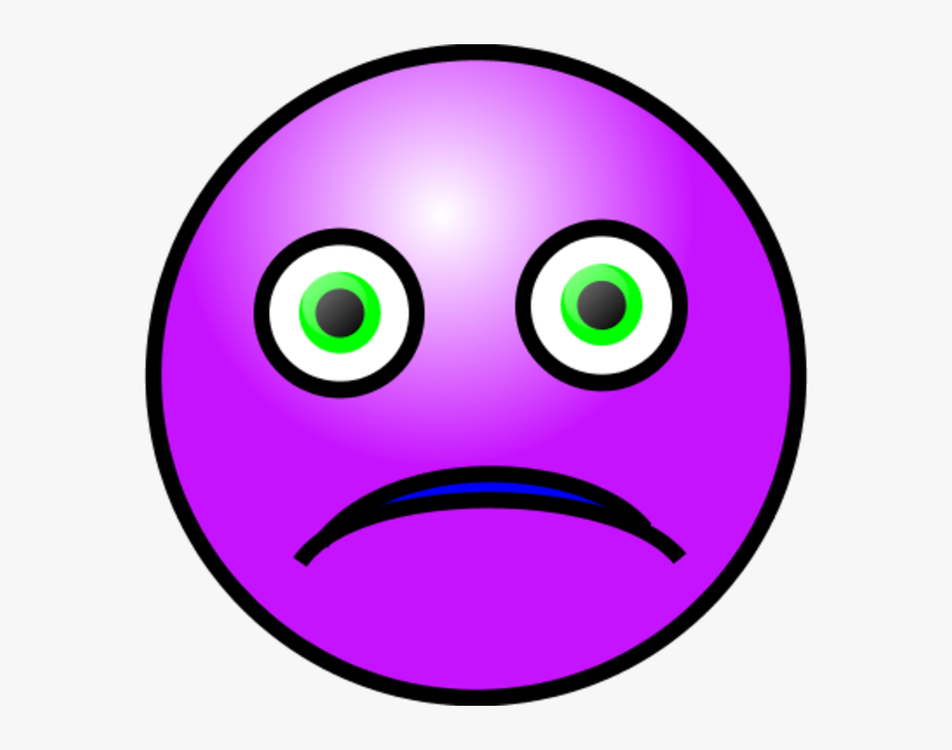 Sad Face Clip Art N110 - Crying Red Sad Face, HD Png Download, Free Download