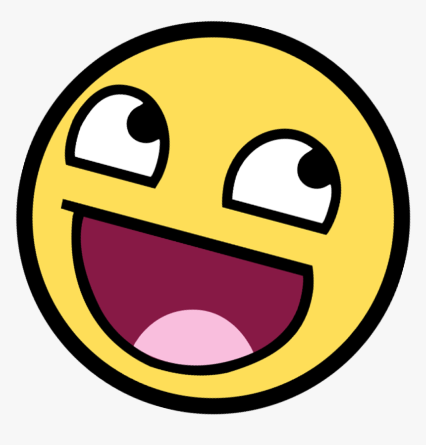 Awesome Smiley Face Png, Transparent Png, Free Download