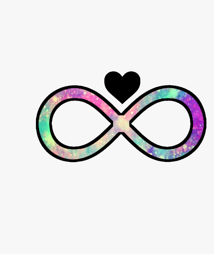 #ftestickers #png #infinite #heart #love #glitter #sparkle - Circle, Transparent Png, Free Download
