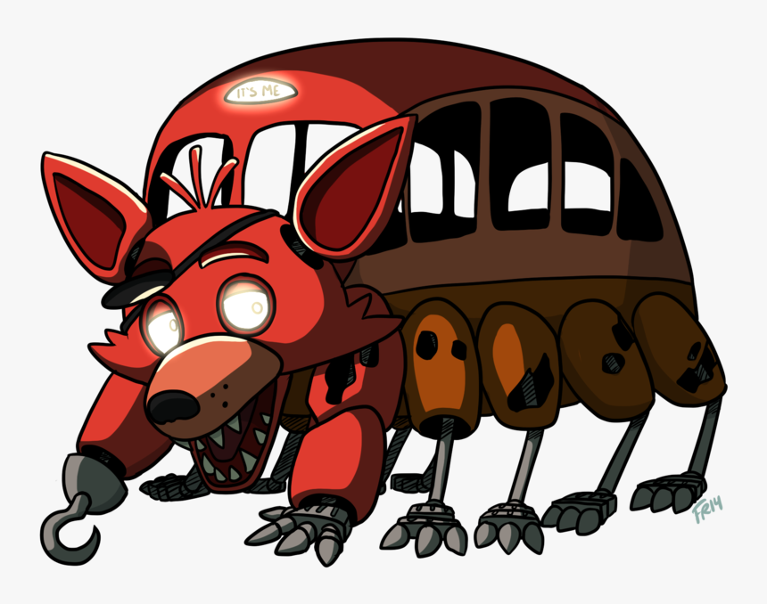 - Fnaf Foxbus - Fnaf Foxy Bus, HD Png Download, Free Download