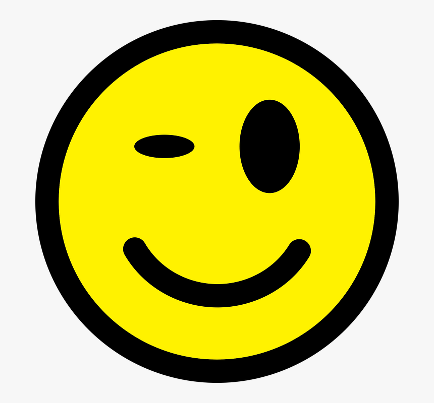 Winking Smiley Face Images