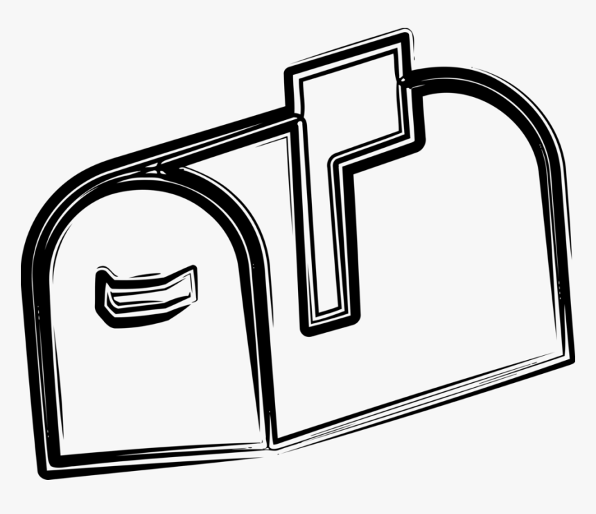 Line Art,angle,area - Letter Box, HD Png Download, Free Download