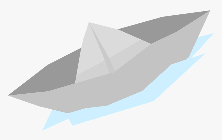 Angle,vehicle,triangle - Paper Boat Transparent Background, HD Png Download, Free Download