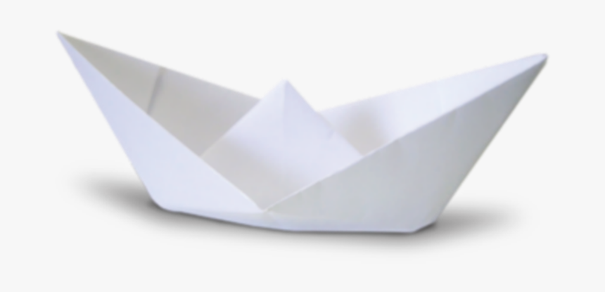 #ftestickers #boat #paper #paperboat #white - Origami, HD Png Download, Free Download