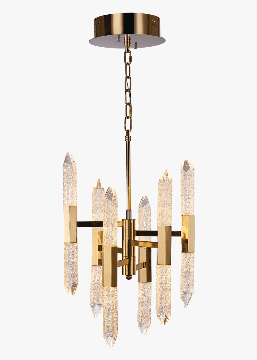 Shard 12 Light Adjustable Chandelier - Chandelier, HD Png Download, Free Download