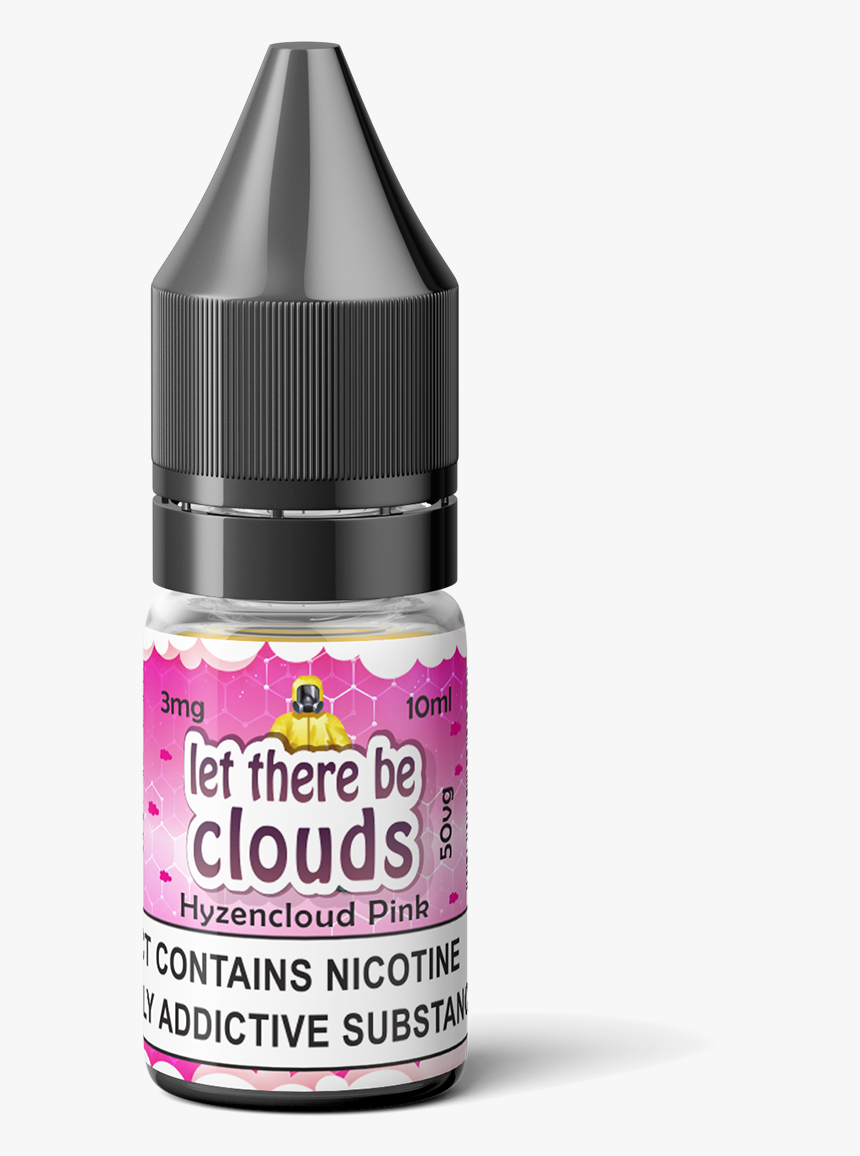 Hyzencloud Pink 10ml Let There Be Clouds"
 Data Large - Strawberry, HD Png Download, Free Download