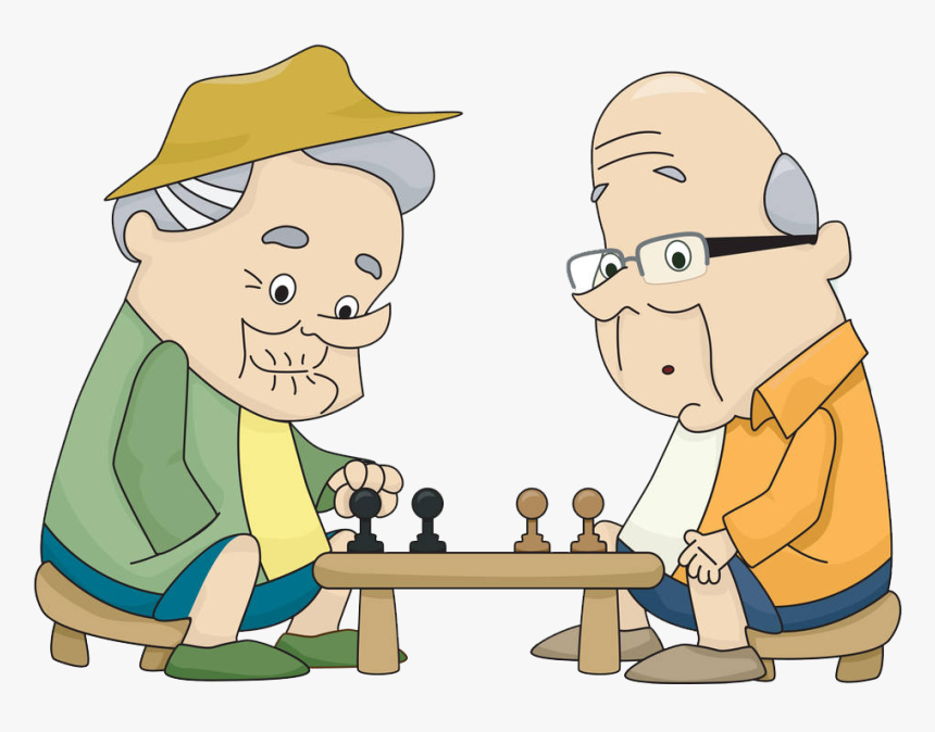 Transparent Elderly People Clipart - Daily Schedule For Senior Citizens, HD Png Download, Free Download