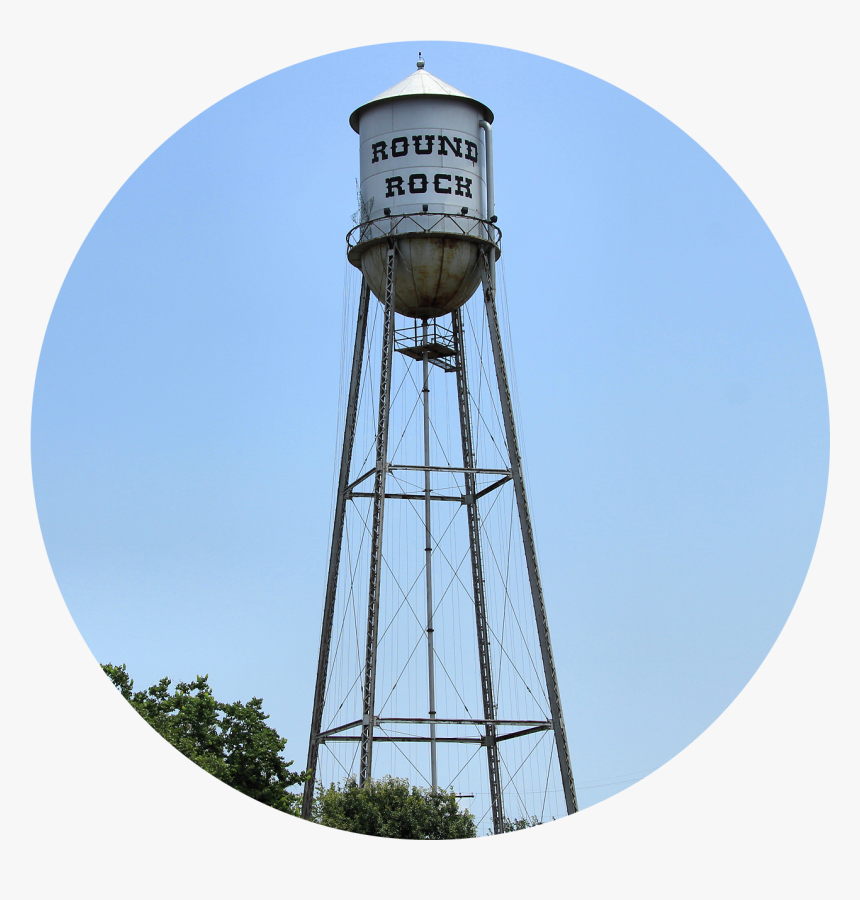 Transparent Water Tower Png - Round Rock Water Tower, Png Download, Free Download