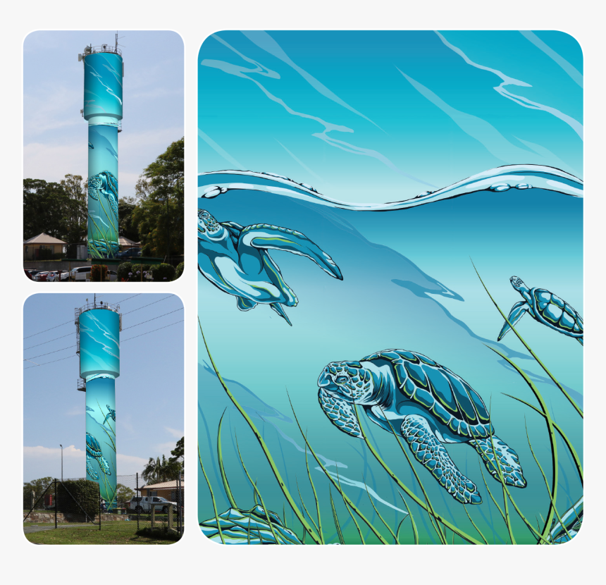 Bongaree - Bribie Island Water Towers, HD Png Download, Free Download