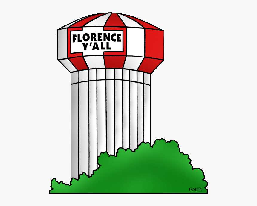 Famous Landmarks In Kentucky - Clip Art Water Tower Svg, HD Png Download, Free Download