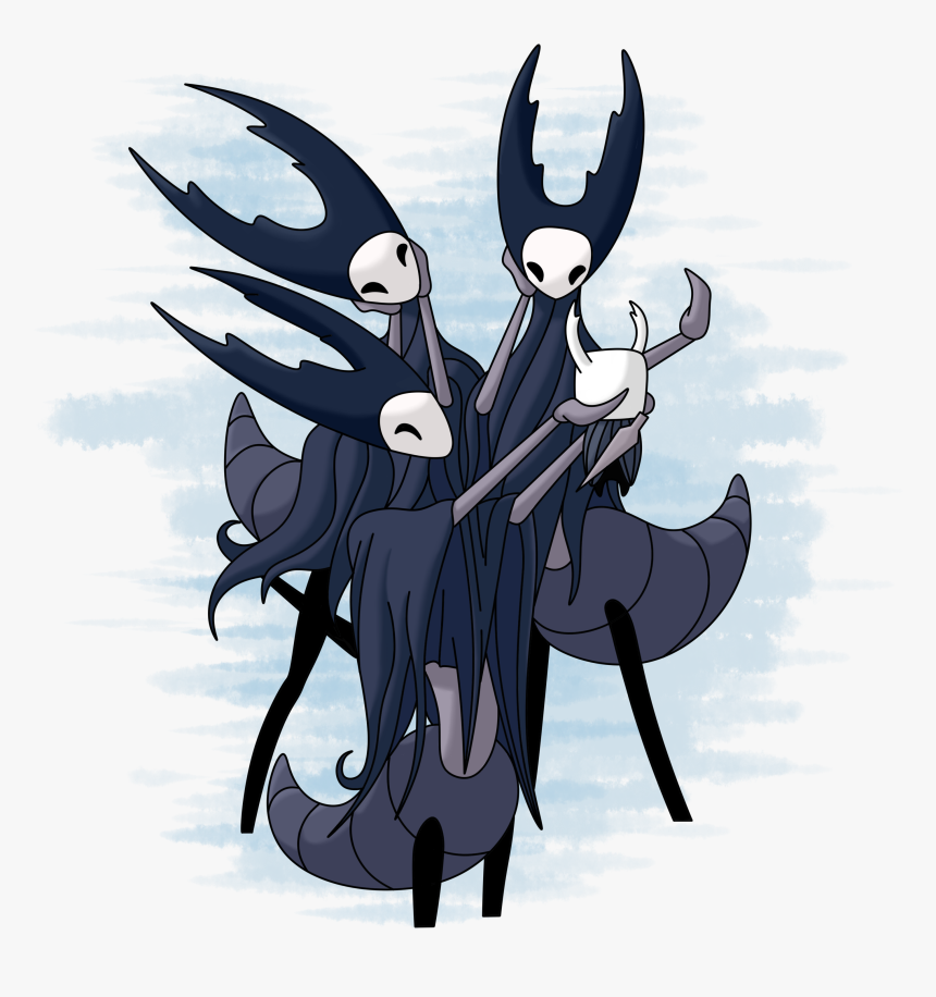 Hollow Knight Mantis Lords, HD Png Download - kindpng.