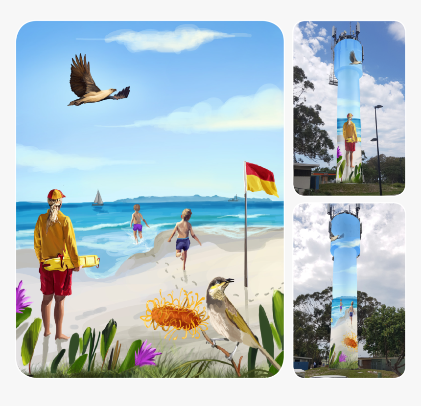 Woorim - Bribie Island Water Tower, HD Png Download, Free Download