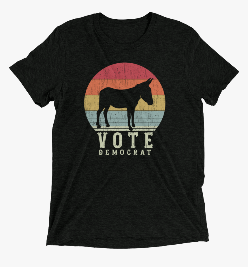 Vote Democrat Donkey Vintage Sunset Circle T-shirt - I M Judging You T Shirt, HD Png Download, Free Download